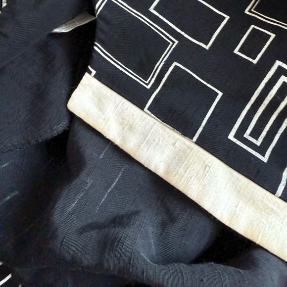 Vintage John Roberts Petite Geometric Open Front Jacket - Picture 7 of 7